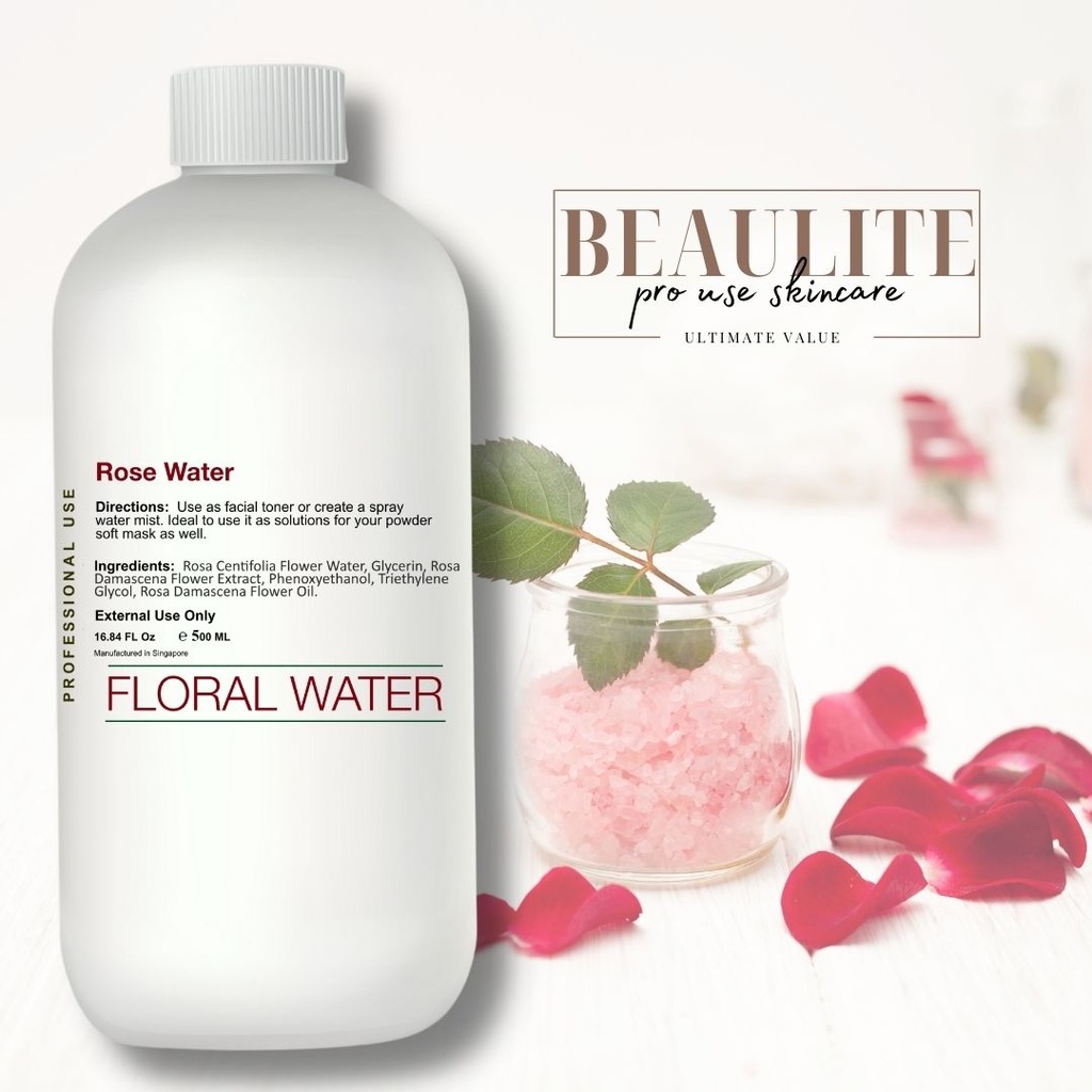 BeautyWithPRO Rose Water (500 ml)