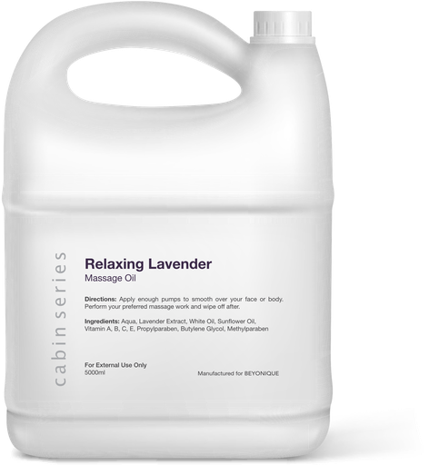 Massage Oil (Aqua) - Relaxing Lavender