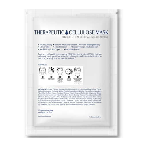 [BUE-SBFM-KOREA-1PC] PHYTOLENE Therapeutic Cellulose Mask /sheet (48gm e 1.62 fl oz)