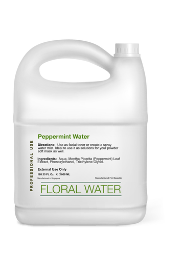 [BUE-PMWT-0005L] BWP Floral Water Peppermint Water (5000ml)